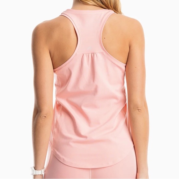 New Southern Tide Nelli Skip Stripe Tank Top Quartz Pink - Picture 3 of 5